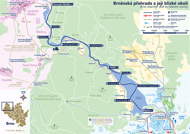 Pl�nek dopravy po p�ehrad�