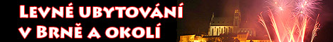 Levn ubytovn v Brn a okol